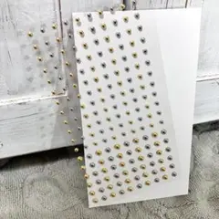 ノンホール ピアス シール 貼るピアス 金 銀 ゴールド シルバー ボディ