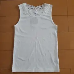 【未使用タグ付き】a.v.v　 レース タンクトップ　Lサイズ