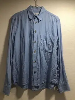 S.E.H KELLY 長袖シャツ Lサイズ ライトブルー