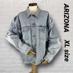 アリゾナ デニムジャケット ブルゾン ヴィンテージ 刺繍ロゴ Mサイズ アウター Arizona jean jacket - Etsy 日本