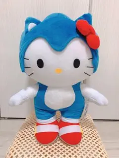 SONIC×HELLO KITTY スペシャルぬいぐるみ レア レトロ 本店は SONIC×HELLO KITTY レトロ レア スペシャルぬいぐるみ