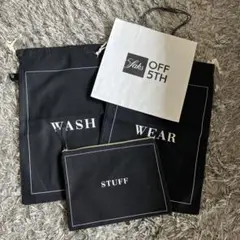 Saks OFF 5TH＊ポーチ3点セット・ホノルルで購入・新品未使用