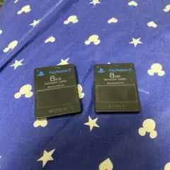 ps2 純正メモリーカード 2個