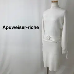 Apuweiser-riche アプワイザー・リッシェ スリーブ ニット