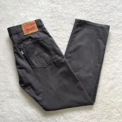 美品　Levi's リーバイス 505 W33 L32 デニムパンツ　グレー