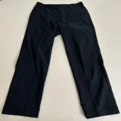 UNIQLO 感度パンツ　ブラック スラックス ウエスト76