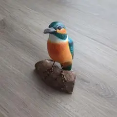 彫刻 インテリア カワセミ