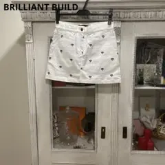 BRILLIANT BUILD ブリリアントビルド スカート M ホワイト