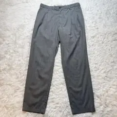 グリーンレーベルリラクシング ソロテックス スラックス ウォッシャブル グレーL