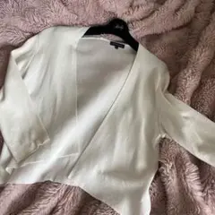 ESPRITMUR白カーディガン　L