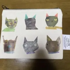 ⚫️FAB P猫デザイン ポーチ⚫️おしゃれ系