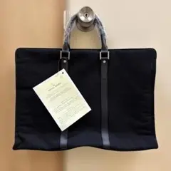 【最終値下げ】REGAL SHOES黒のリネン トートバッグ　ビジネスバッグ