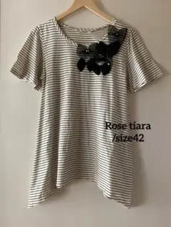 ローズティアラ♡チュニック風Tシャツ／size42