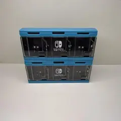 プッシュカードケース6 for Nintendo Switch ネオンブルー