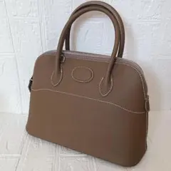1点限り! 高級本革 ショルダーバッグ ハンドバッグ M