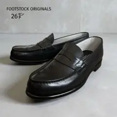 美品✨ フットストックオリジナルズ コインローファー （26㌢） ブラック