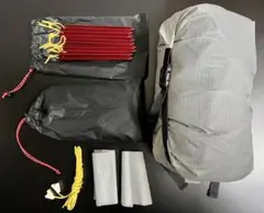 【試し張りのみ】3FULGEAR ランシャン1 軽量ワンポールテント 1〜2人用