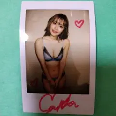 百永さりな 直筆サイン入り チェキ　2枚 百永さりな直筆サイン入りチェキ2枚セット