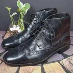 【美品】COLE HAAN コールハーン 24.5 革靴 カントリーブーツ