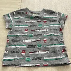 はやぶさ こまち 新幹線 Tシャツ 110cm