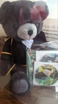 ❤️値下げ中❤️銀魂 テディベア 神楽 バースデー セット 銀魂 バースデーセット 神楽【受注生産商品】: キャラグッズ