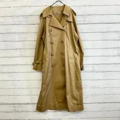 【Zelal】ロングトレンチコート ベージュ 13ARサイズ ゆったり