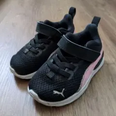 Puma ブラック/ピンク プーマスニーカー黒