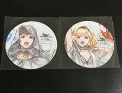 グラブル　グラサイキッチン　特典　コースター　　マナダイバー　グラン　ジータ