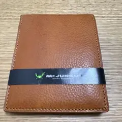 Mr. JUNKO 二つ折り財布 ブラウン