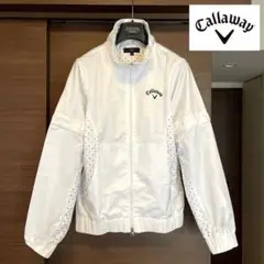 ☆美品 Callaway キャロウェイ ホワイト ジャケット ブルゾン『M』☆