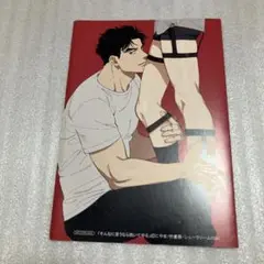 ※難あり※ そんなに言うなら抱いてやる　アニメイト特典リーフレット