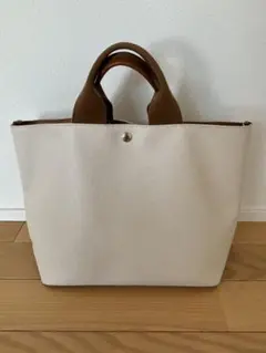 Breath TOPKAPI クリーム トートバッグ A4対応