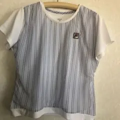 FILA ストライプ Tシャツ Lサイズ