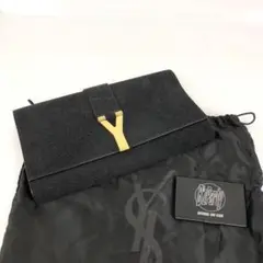 Yves Saint Laurent イヴサンローラン クラッチバッグ ブラック