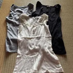 UNIQLO タンクトップ 3点セット Sサイズ