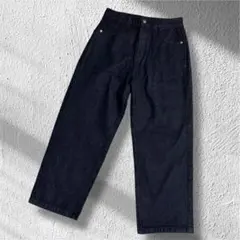 極美品 MONO-MART ワイドストレートデニム メンズＬ フルレングス