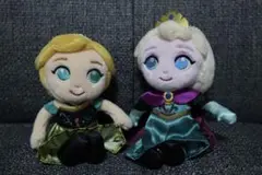 アナと雪の女王 ぬいぐるみバッジ