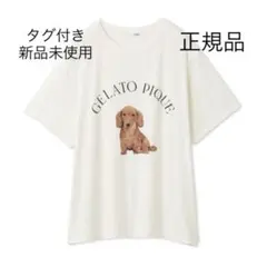 新品未使用 ジェラートピケ DOG柄 ロングパンツ ミニチュアダックス CAT&DOG】ダックスフンド柄プルオーバー(ウェア)｜ルームウェア