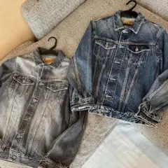 極美品corefighterコアファイター インディゴデニムGジャンLサイズ COREFIGHTER（コアファイター）の「14oz DENIM JACKET with ZIP