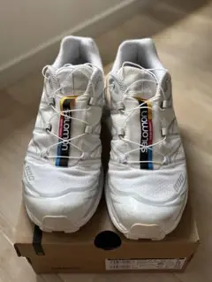 【美品】SALOMON サロモン XT-6 ホワイト 26cm