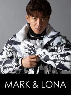 木村拓哉着用モデル(定価110000)マークアンドロナ・リバーシブルダウンJKT