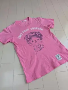 ユニクロ　Tシャツ　ワンピース　チョッパー　ピンク