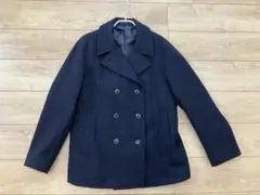 無印良品 Pコート Mサイズ ウールコート 濃紺 黒