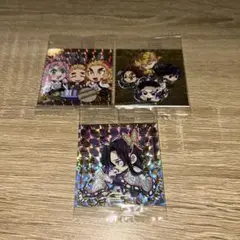 【未開封】鬼滅の刃ウエハース3点セットレアシークレット