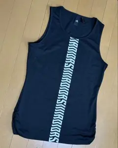 adidas アディダス タンクトップ スポーツ　トレーニングウェア ブラックL