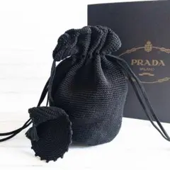 【美品】プラダ ヴィンテージ ショルダーバッグ 巾着 正規品