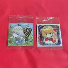 FGO オベロン ネロ にふぉるめーしょん ウエハース シール ステッカー