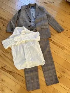 美品！140cm フォーマル３点セット