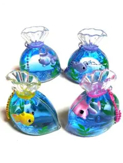 金魚オイルチャーム　4点セット