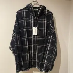 COOTIE Blancket Check Oversized ZipParka